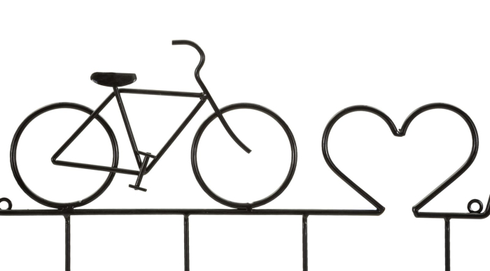Cuier perete metal bicicletă design modern [3]