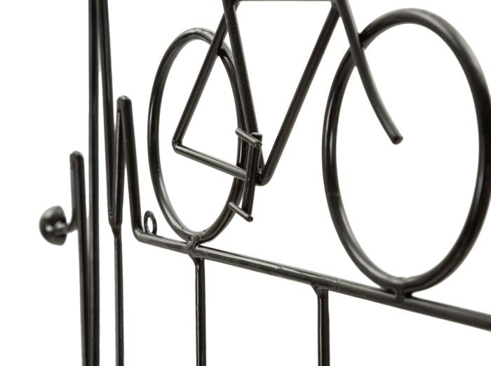 Cuier perete metal bicicletă design modern [5]