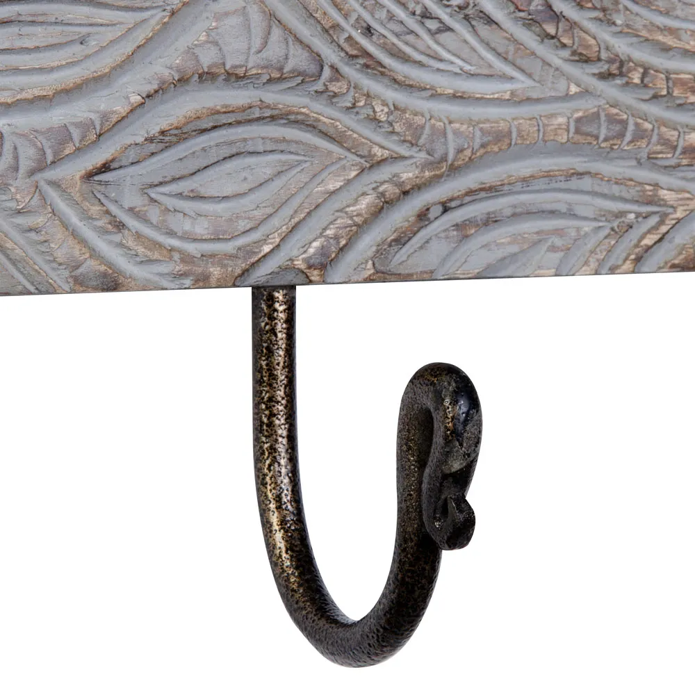 Cuier vintage cu 4 agatatori | Cuiere elegante de perete [3]