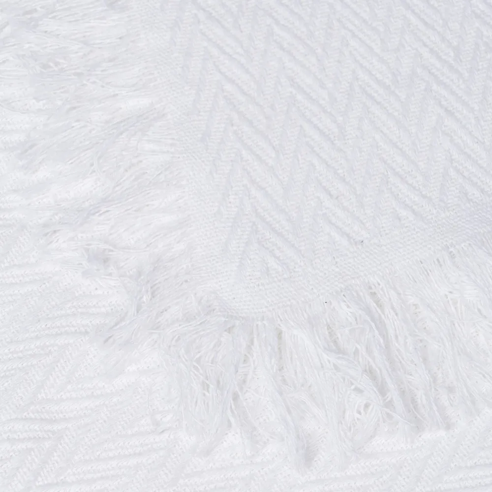 Cuvertura alba mare pat king size | Cuverturi moderne [5]