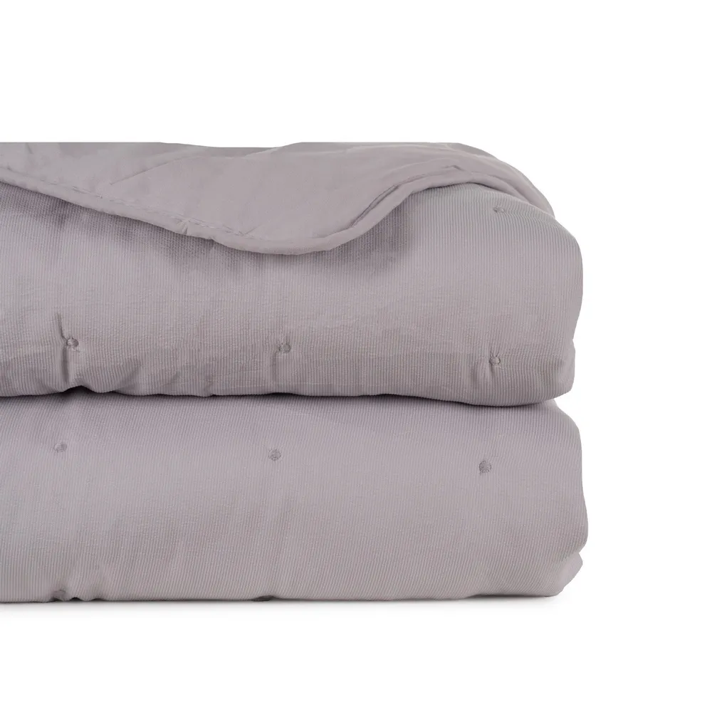 Cuvertura quilt gri pat mare | Cuverturi elegante dormitor [1]