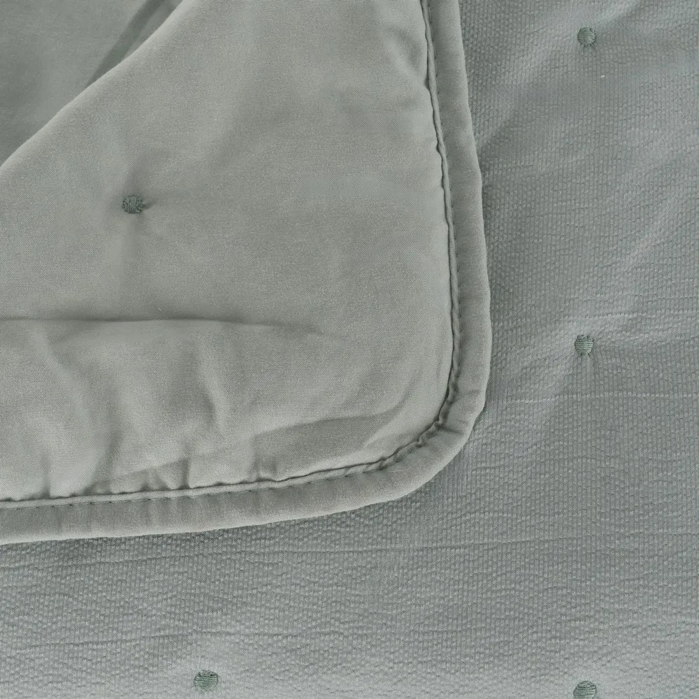 Cuvertura verde revigoranta pentru dormitor | Cuverturi quilt [2]