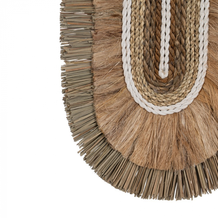 Decor perete vertical fibre rustice naturale [2]