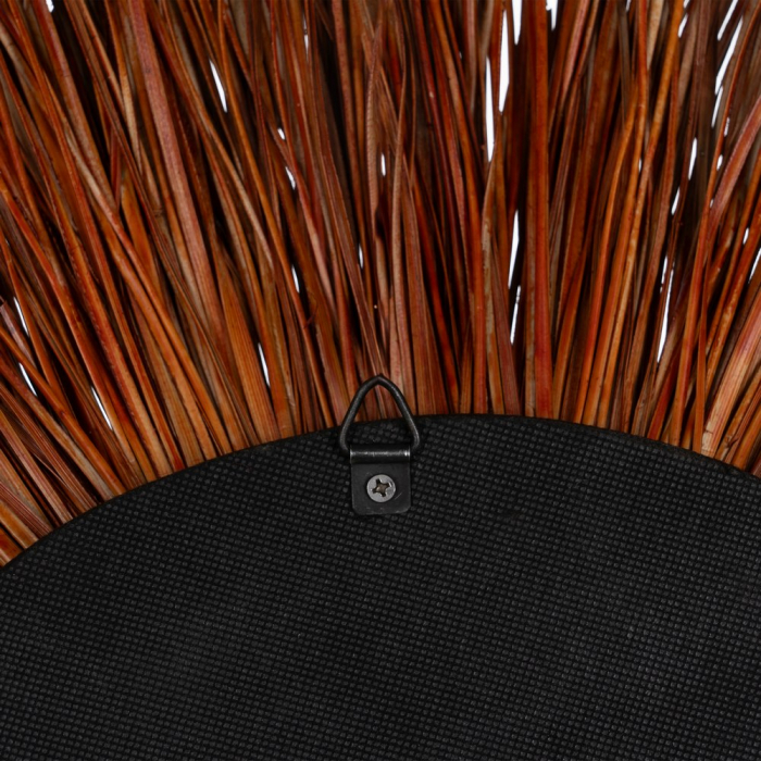 Decor rotund fibre naturale perete minimalist [5]