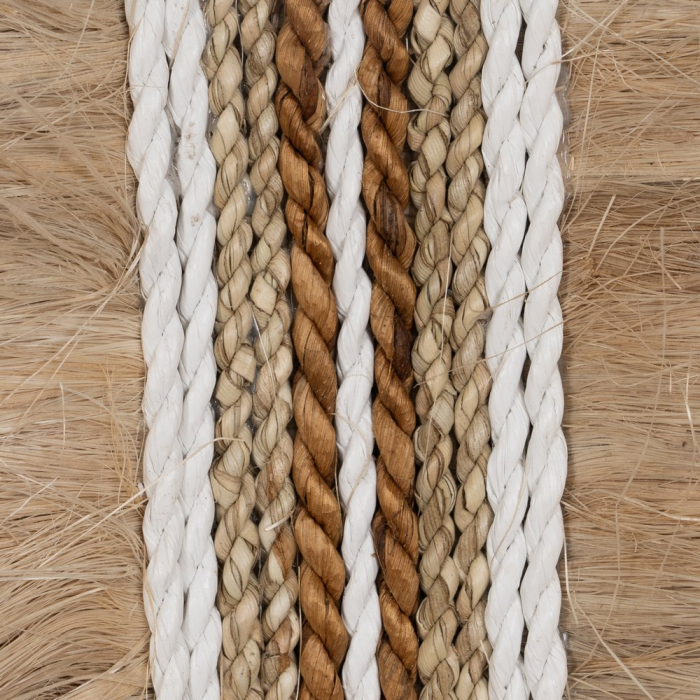 Decor mural fibre naturale boho perete [3]