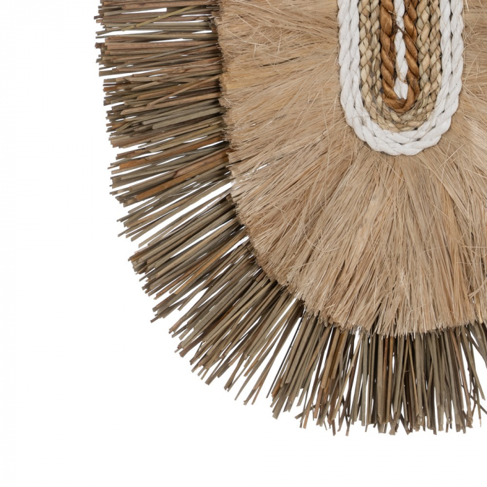 Decor mural fibre naturale boho perete [2]