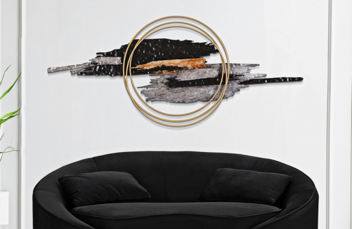 Decorațiune perete abstracta CreativDeco - Design Geometric Modern pentru Spatii Rezidentiale [5]