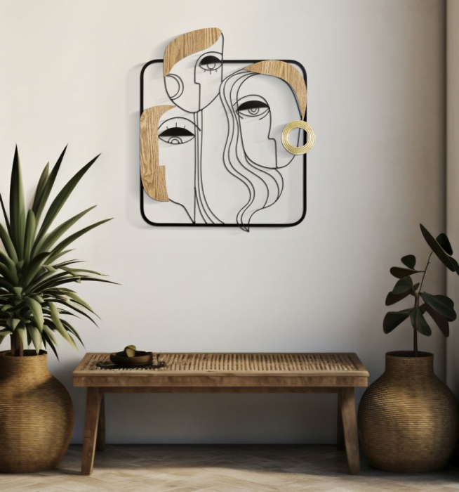 Siluete Umane Abstracte CreativDeco - Decor Artistic Modern [5]