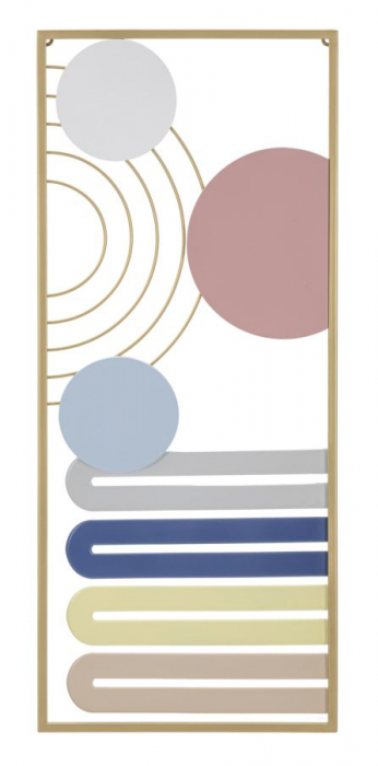 Decoratiune Geometrica Metal - Stil Modern CreativDeco [1]