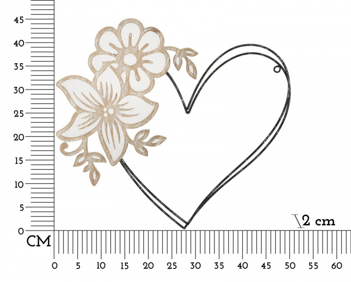 Decorațiune perete inima CreativDeco - Accent Romantic si Elegant pentru Orice Incapere [6]