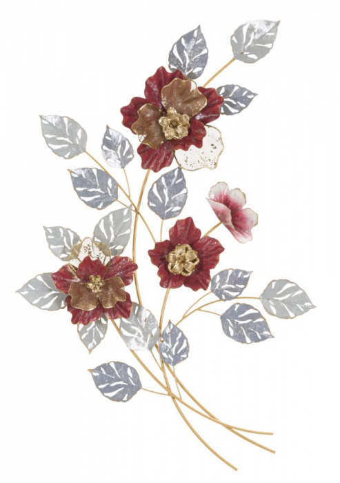 Decorațiune Glam CreativDeco - Flori Vibrante și Punct Focal pentru Decor Rafinat [1]