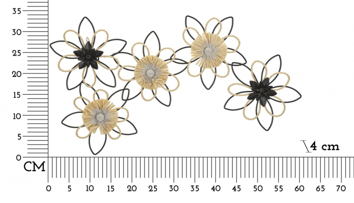 Decorațiune florala perete CreativDeco - Design Sofisticat si Rustic pentru Orice Camera [6]