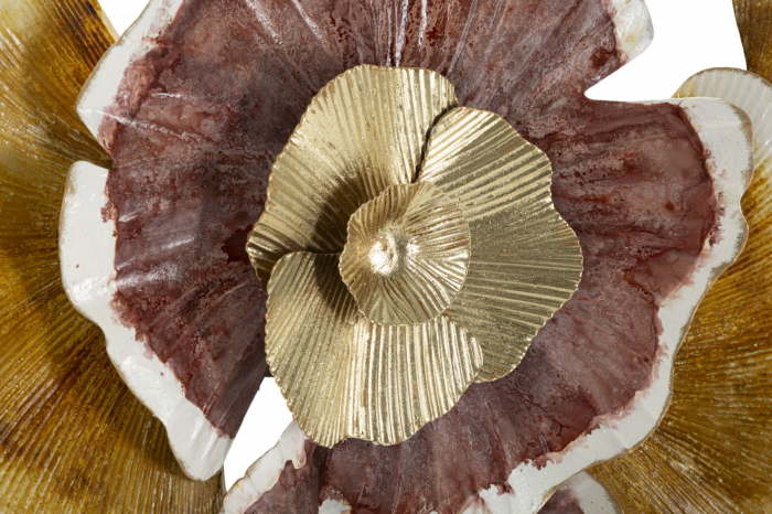 Decorațiune Glam CreativDeco - Frumusețe Florală și Accente Metalice pentru Ambient Sophisticat [3]