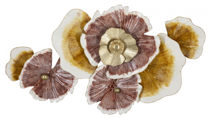Decorațiune Glam CreativDeco - Frumusețe Florală și Accente Metalice pentru Ambient Sophisticat [1]