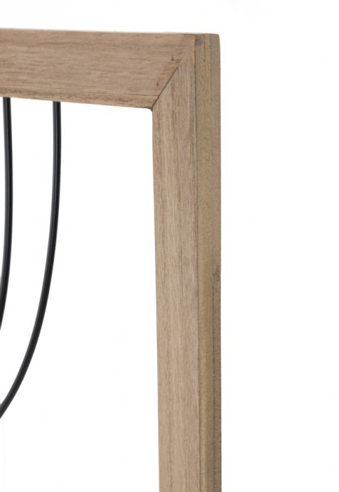 Lemn si Metal - Decoratiune de Perete CreativDeco [4]