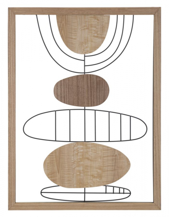 Lemn si Metal - Decoratiune de Perete CreativDeco [1]