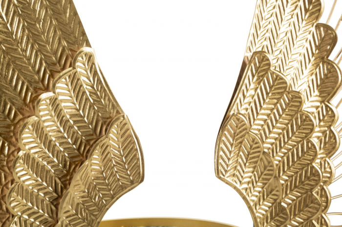 Decoratiune de Perete Glam cu Aripi Metalice - CreativDeco [2]
