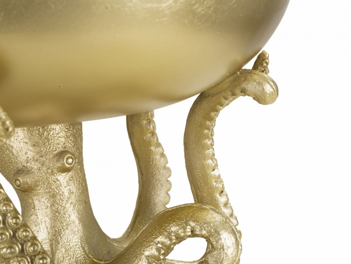 Octopus auriu functional ornamental - CreativDeco.ro [5]