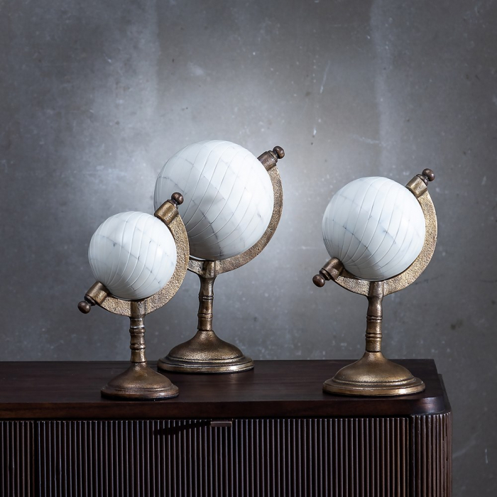 Decoratiune Vintage Glob CreativDeco - Accent Elegant pentru Birou si Sufragerie [2]