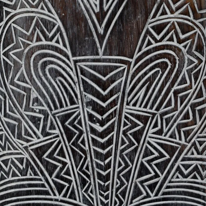 Masca lemn albasia design tribal|Decoratiuni artistice exotice [5]
