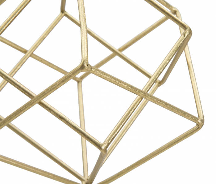 Cub decorativ auriu pe marmura - CreativDeco.ro   [4]