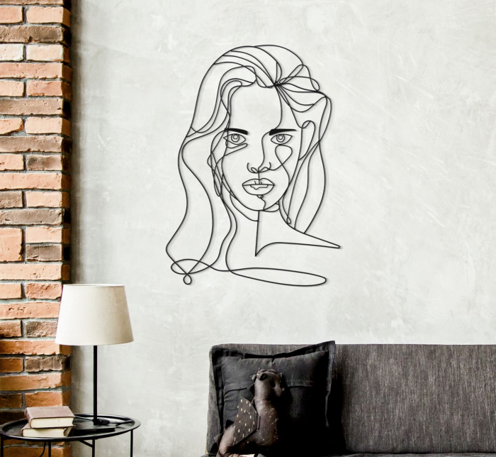 Portret Feminin Artistic - Minimalism si Eleganta CreativDeco [5]