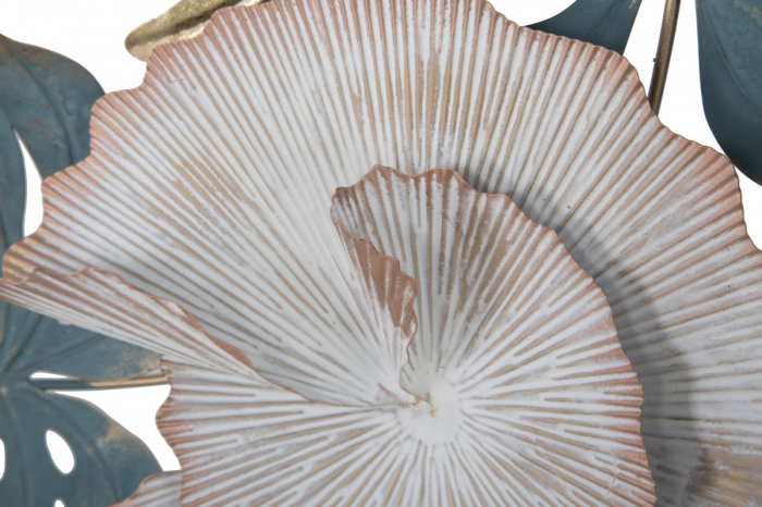 Decoratiune Flori Aurii Frunze Verzi - CreativDeco [6]