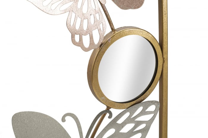 Decorațiune Metalica Arbore Elegant Auriu CreativDeco [4]