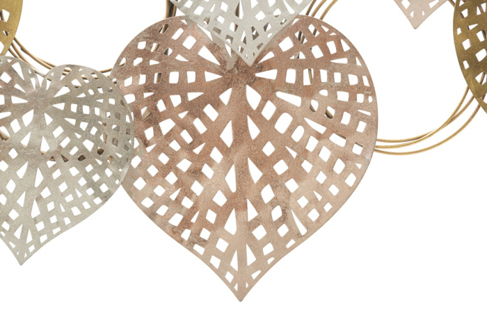 Decorațiune Metalica Inimi Interconectate Glam CreativDeco [2]
