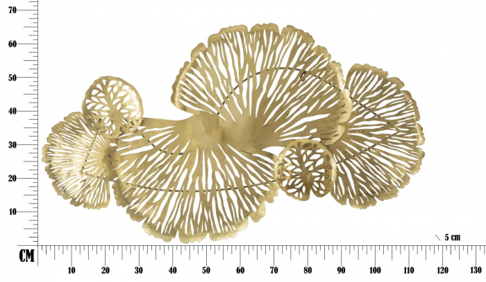 Decoratiune Iris Auriu CreativDeco - Arta Florala Glam [8]