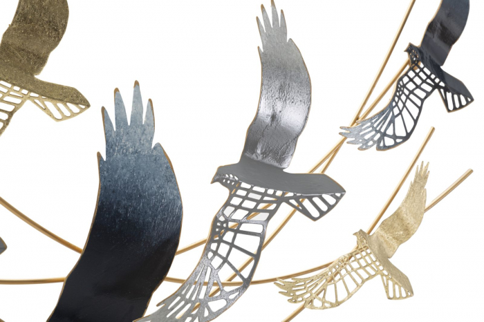 Decorațiune perete pasari CreativDeco - Accent Glam si Dinamic pentru Orice Spatiu [2]
