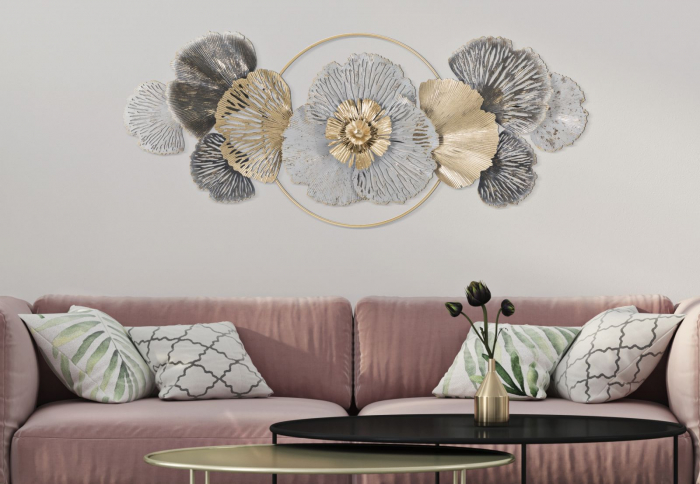 Decor Floral Metalic - CreativDeco Eleganta si Modernitate [2]