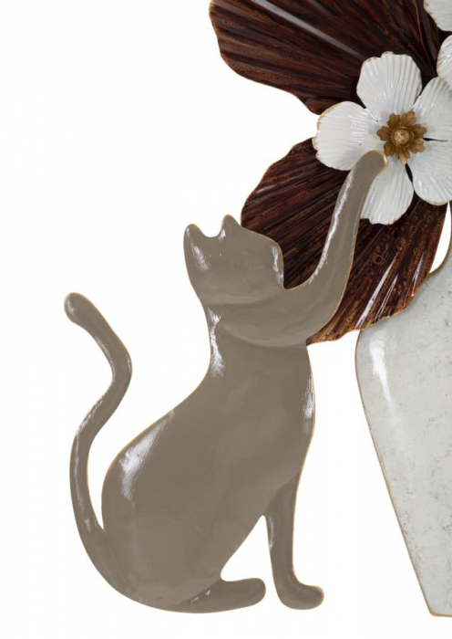 Decorațiune pisică și vază CreativDeco - Stil Vesel și Personalizat cu Detalii Artistice [3]