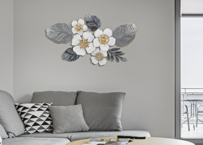 Decoratiune metalica Flot B, fier, multicolor [2]