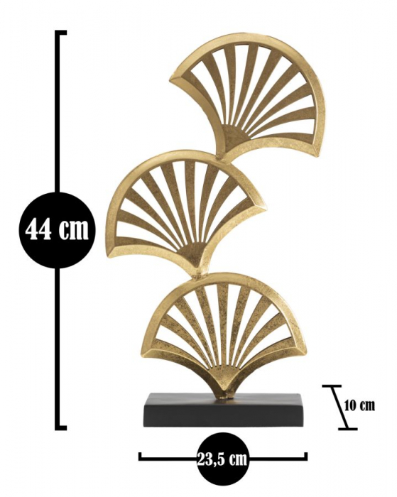 Frunza decorativa Triply din fier - CreativDeco.ro   [12]