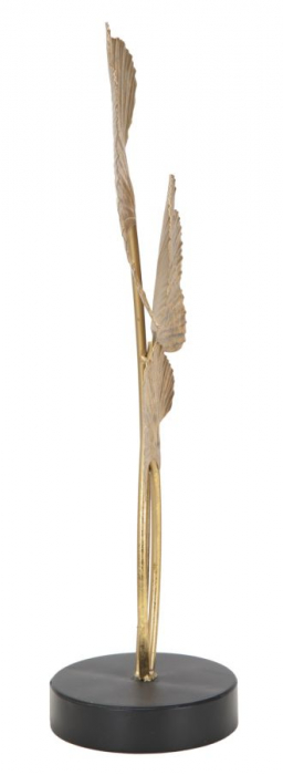 Ornament XL Frunze Ginkgo din metal - CreativDeco.ro [2]