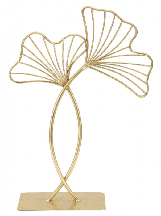 Decor Frunze Ginkgo Biloba din fier - CreativDeco.ro   [1]
