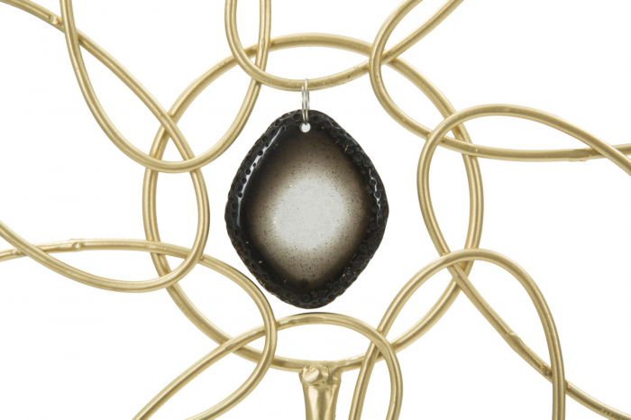 Ornament floral Glam Daisy metalic - CreativDeco.ro   [4]