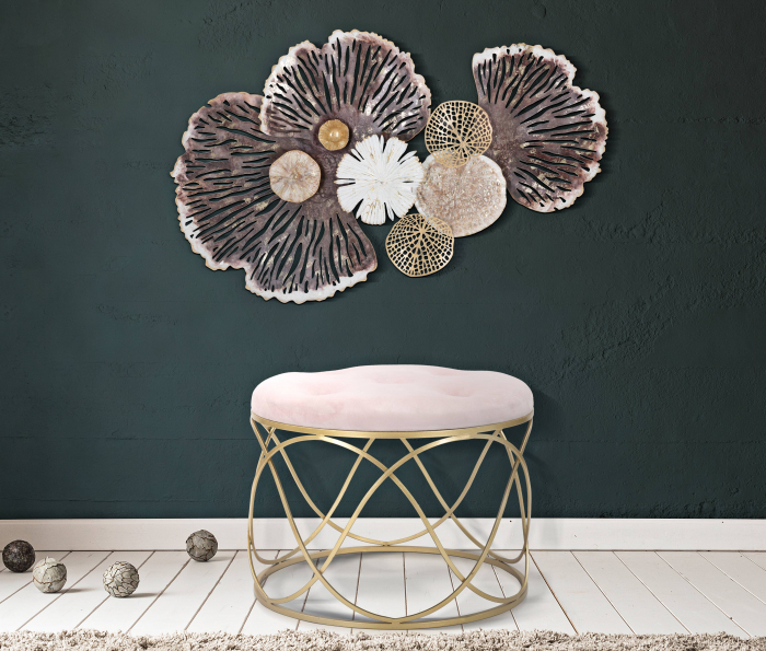 Decoratiune metalica perete Dark, multicolor [2]
