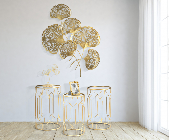Decoratiune Metalica Iris CreativDeco - Stil Glam Elegant [2]