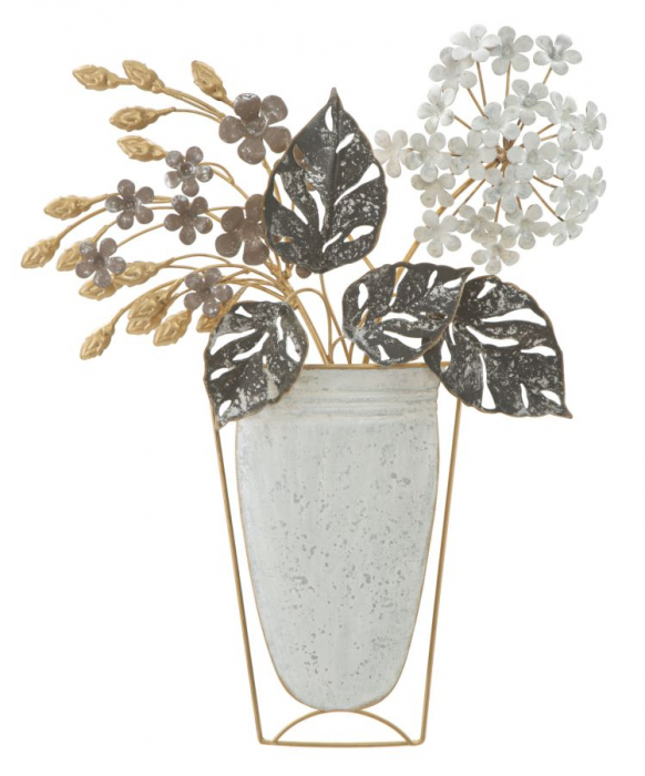 Decoratiune metalica perete Vase, multicolor - creativdeco [1]
