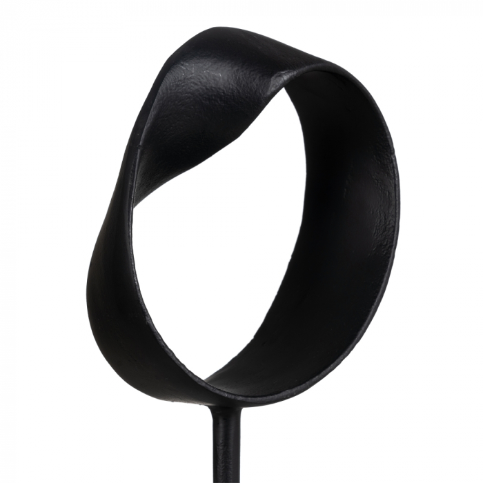 Sculptura Minimalista Neagra CreativDeco - Decor Contemporan Industrial [4]
