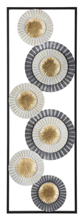 Decoratiune perete Art, fier, multicolor [1]
