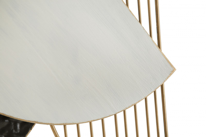 Decoratiune perete Boly, metal, auriu negru - creativdeco.ro [4]