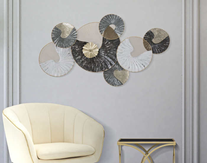 Decoratiune perete Circy, fier, multicolor [2]