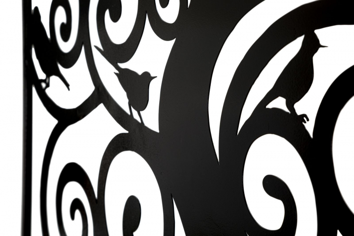 Decoratiune perete Copacul vietii, metal negru - creativdeco.ro [3]