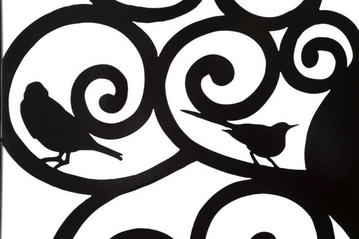 Decoratiune perete Copacul vietii, metal negru - creativdeco.ro [5]