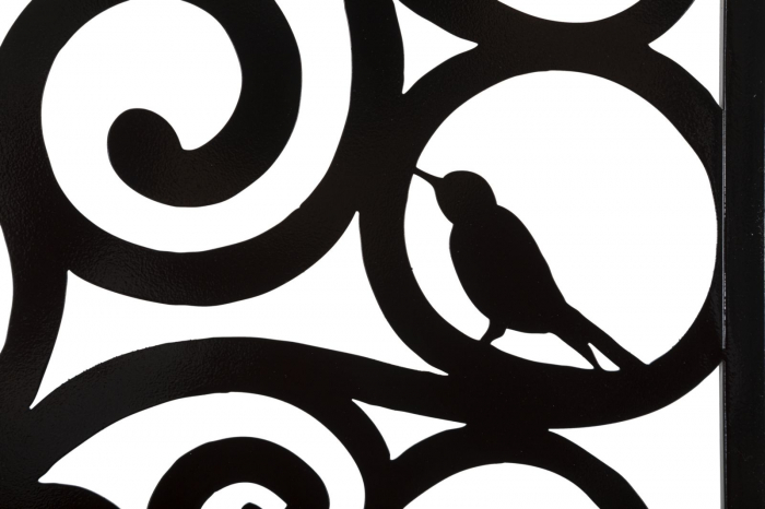 Decoratiune perete Copacul vietii, metal negru - creativdeco.ro [4]