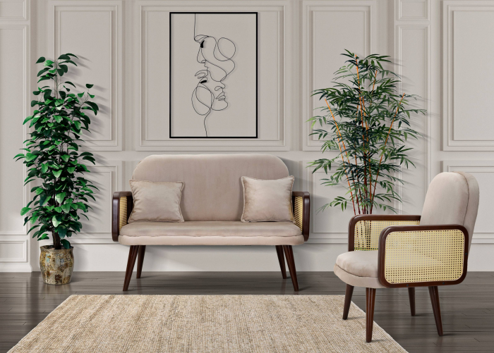 Decoratiune perete Couple, negru [2]