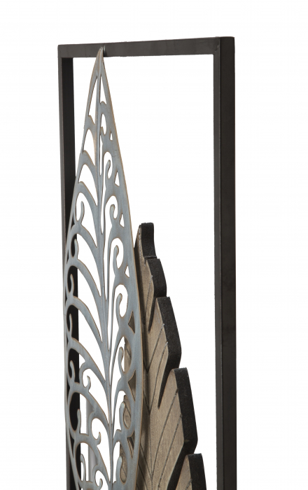 Decoratiune perete Foglie, metal [5]